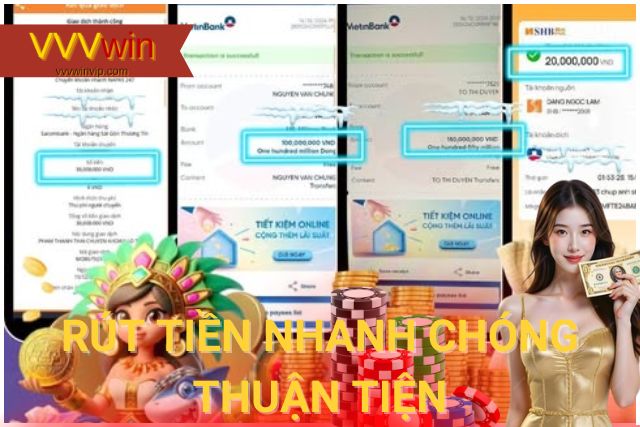 Tham gia dễ dàng, rút tiền thuận tiện